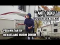 Lagu Pemberian ANTI-BEKU pada rumah berjalan agar pipa2 airnya tidak pecah selama musim dingin