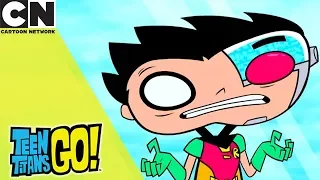 teen titans go multi personality robin cartoon network