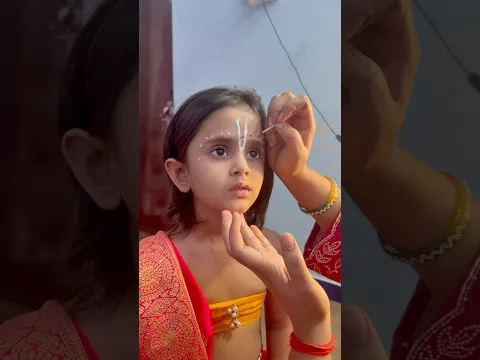 Anya Ka Radha Look kaisa laga 😘😍#radharani #anya