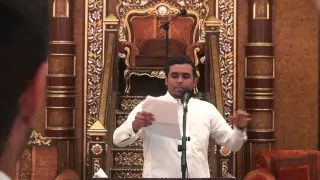 الرادود حاتم العبد الله جلوة مبروك مبروك ميلاد العقيلة 5 5 1436 هـ 