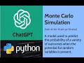 MONTE CARLO SIMULATION WITH PYTHON CODE