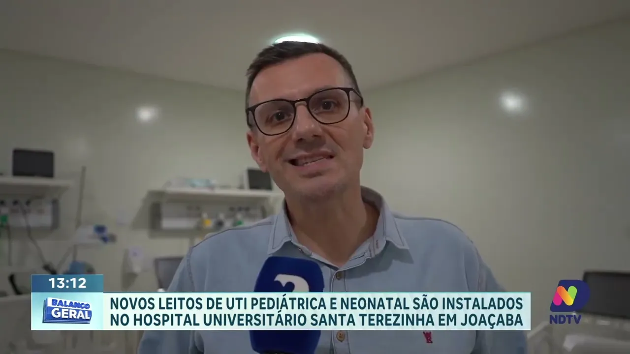 Novos Leitos de UTI Pediátrica e Neonatal no Hospital Universitário Santa Terezinha