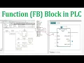Function Block FB in PLC How To Create Function Block in PLC
