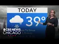 Rain turning to snow on Wednesday in Chicago