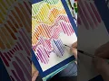 Easy art as stress relief