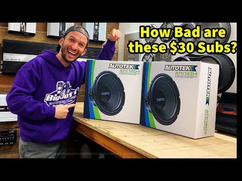 Download MP3 How Bad are the $30 eBay subs? | AutoTek ATK12D Review!