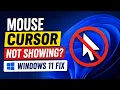 Mouse Cursor Not Showing Windows 11 Fix