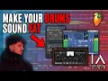 How to make your DRUMS sound FAT in DRUM BASS COMPLETE GUIDE FL Studio 21