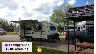 Near Lusk Wyoming Such a great place to stay I give it 5 Stars my friends BJ s Campground