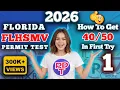 Florida Permit Test 2026 Florida DMV Written Test 2026 Florida DMV Practice Test - 1