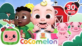Farm Animal Song & More Dance Hits! | Dance Party | CoComelon Nursery Rhymes & Kids Songs
