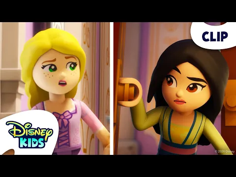 The Princesses Investigate the Animal Mystery!🐒🐍 | LEGO Disney Princess | @disneykids