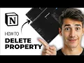 How To Delete Property In Notion Easiest Way 2026 Guide
