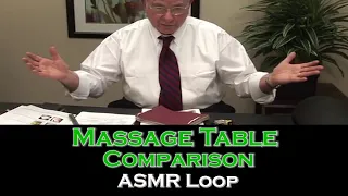 ASMR Loop Massage Table Comparison - Unintentional ASMR
