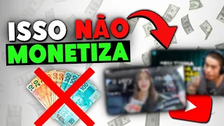 CUIDADO! Esses Tipos de Canais Não Conseguem Ativar Monetização no YouTube!😮