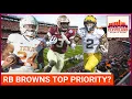 Will the Cleveland Browns draft a RUNNING BACK at 54 NFL Draft expert says RB is in play