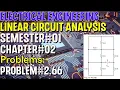Linear Circuit Analysis Chapter Problem 66 Basic Engineering Circuit Analysis