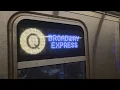 NYC Subway R211 Q train Action