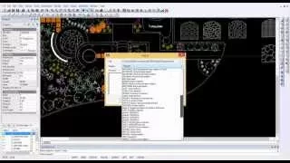 Apply stone hatch patterns in landscape drawings