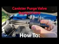 How to Replace Vapor Canister Purge Valve 2019 Chevy Traverse
