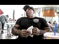 BIG JOE MURDERS A WORLD RECORD AMOUNT OF CORN DOGS BENCH PRESS FRONT SQUATS