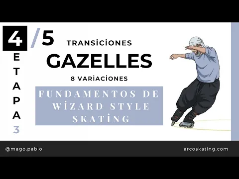 Gazelles — transitions a dos pies (4/5)