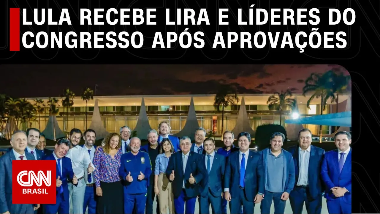 Lula recebe Lira e líderes do Congresso após aprovações | CNN PRIME TIME