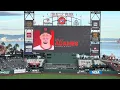 San Francisco Giants vs Arizona Diamondbacks Starting Lineups 25