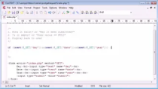 Beginner PHP Tutorial 69 Working with GET Variables