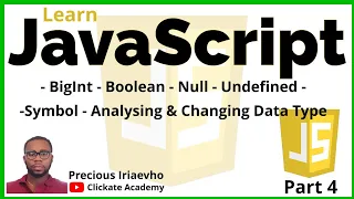 Learn JavaScript with Precious Iriaevho JavaScript Tutorial Part 4