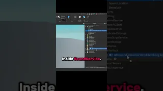How To Add A Background Music To Your Game In Roblox Studio Roblox Robloxstudioscripting Tutorial 