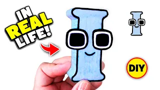 Alphabet Lore in Real Life! DIY Letter I (3D Paper Craft Tutorial)