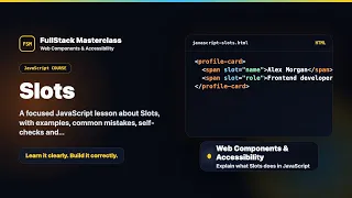 Slots Explained FullStack Masterclass JavaScript Course
