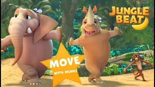 Download MOVE with Munki! | Jungle Beat: Munki and Trunk | VIDEOS and CARTOONS FOR KIDS 2021 MP3