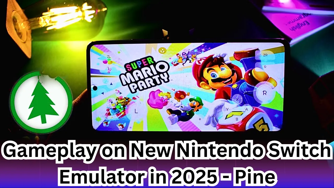 2 Min gameplay for New Nintendo Switch Emulator in 2025 - Pine