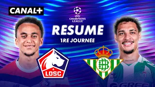 Le résumé de Lille / Real Betis - Ligue des champions 2026/27 (J1)