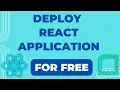 Deploy React Application On Render - Heroku Alternative NEW 2023 Tutorial For Beginners