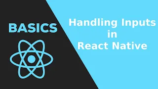 15 Handling inputs in React Native react native tutorial 2020
