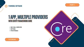 How to Setup Entity Framework Core for Multiple Databases SQL Server MySQL PostgreSQL