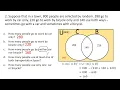 Problem Solving of Sets with 2 circles Venn Diagram