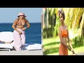 Camila Cabello Rocks Orange Bikini Top Before Dining On Pasta Bread In Italy