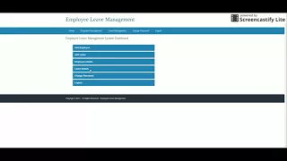 Employee Leave Management System Python Django Project Tutorial Python CRUD Project