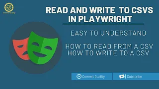Playwright NODEJS Reading and Writing to a CSV