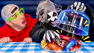 Monster finds a way to steal my candy! 😳👻