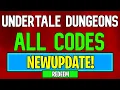 New Undertale Dungeons Go Beyond Codes Roblox Undertale Dungeons Go Beyond Codes July 2024