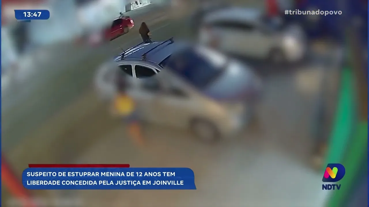 Suspeito de estuprar menina de 12 anos tem liberdade concedida pela justiça em Joinville