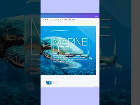 Insane glass effect in Canva 😳  #canva #canvahack #canvatutorial
