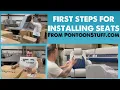 GETTING NEW PONTOON SEATS - Do This When They Arrive