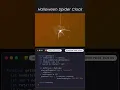 javascript animeted tutorial computer graphics by learning coding with legend spider clock