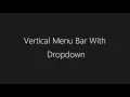 Vertical Menu Bar With Dropdown HTML CSS - TheMindSpeaks